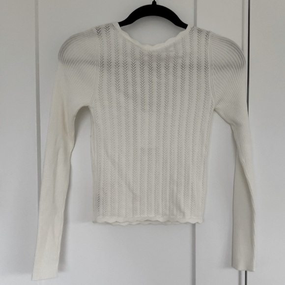 Aritzia Soloist Scoop Neck Sweater - Picture 4 of 7